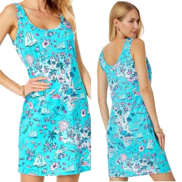 Lilly Pulitzer Newberri Tank Dress - Picture 1 of 5
